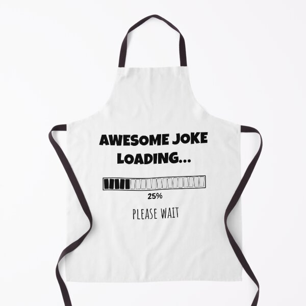 Item preview, Awesome Joke Loading... Please wait | Funny and witty loading bar text design designed and sold by ArtworkbyEmmy.