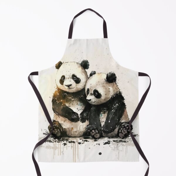 Item preview, Panda And Brownie Bear Couple designed and sold by STOREMUZAN.