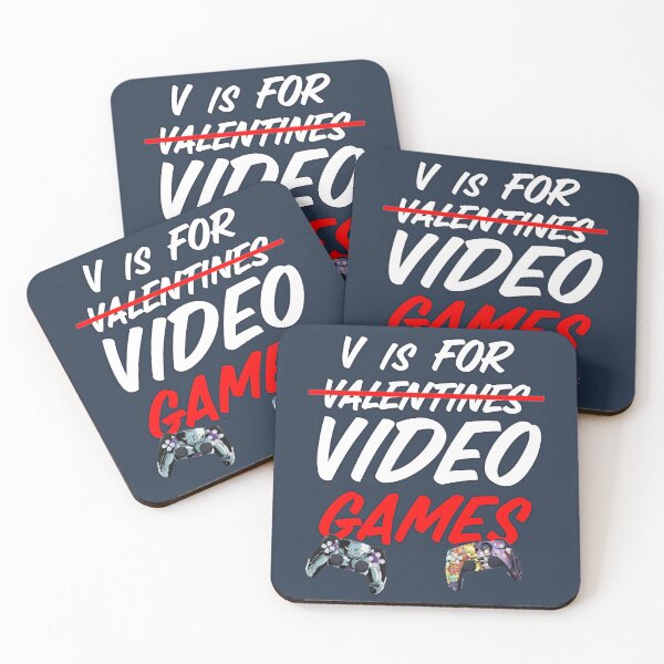 Item preview, Valentines Day Boys Kids Son V Is For Video Games Gamer designed and sold by Vittorio-23.