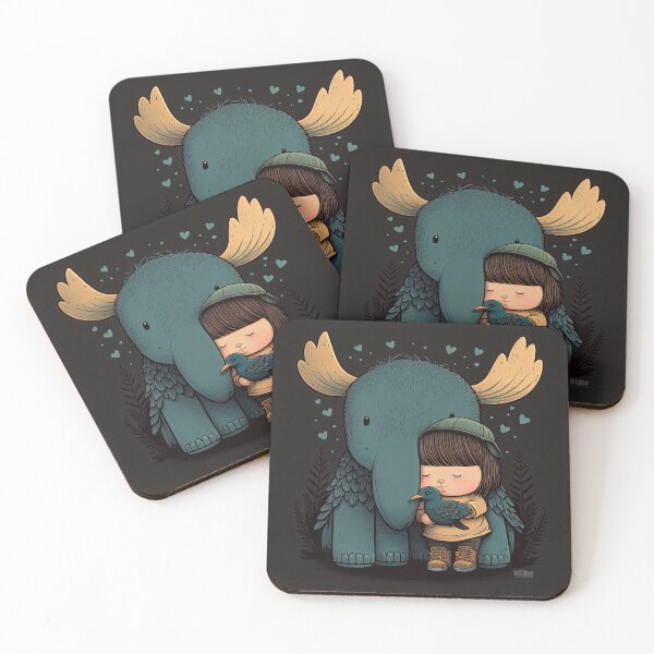 Item preview, just a girl who loves moose designed and sold by Chillapy.