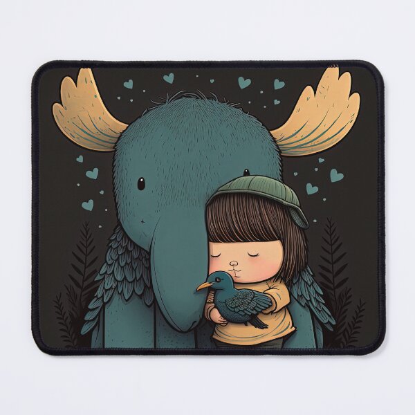 Item preview, just a girl who loves moose designed and sold by Chillapy.