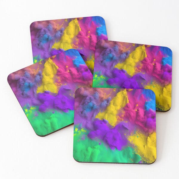 Item preview, Abstract colorful Happy Holi background designed and sold by anytka.