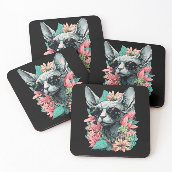 Item preview, Sphynx Cat Wearing Sunglasses designed and sold by TortoPlusa.