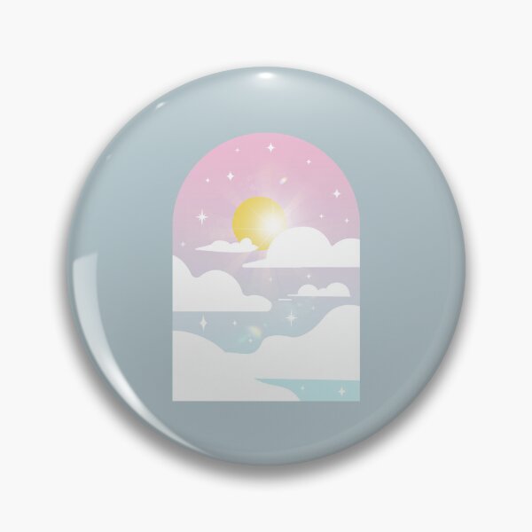 Item preview, minimalist cloudy sky illustration - modern arch illustration  designed and sold by Vivid-wear.