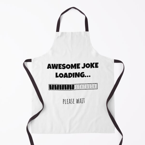 Item preview, Awesome Joke Loading... Please wait | Funny and witty loading bar text design designed and sold by ArtworkbyEmmy.