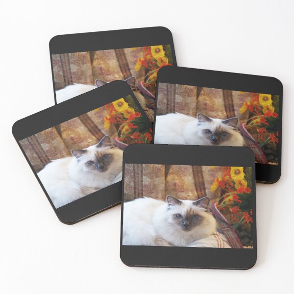 Item preview, Birman With Flowers - Your Birman Cat Loves You designed and sold by TechLaughs.