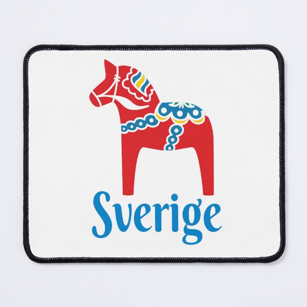 Item preview, Sverige Dala Dalarna Sweden Horse Dalecarlian Swedish designed and sold by funnytshirtemp.