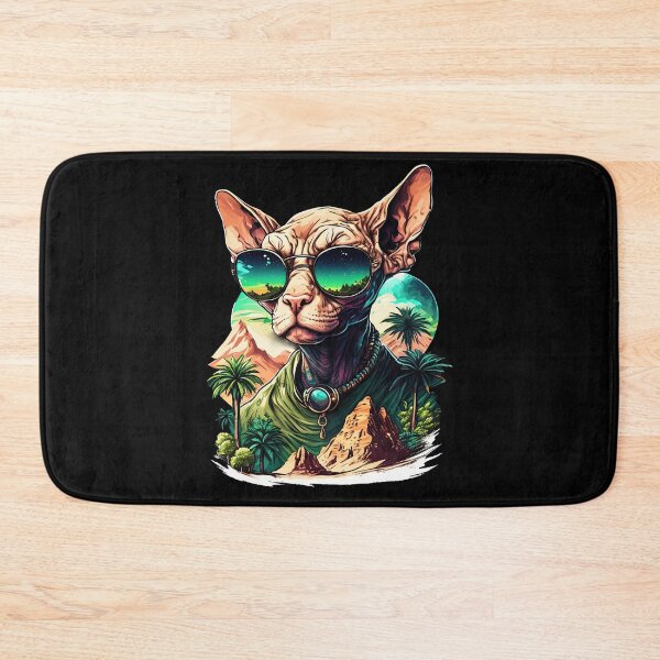 Item preview, Sphynx Cat Wearing Sunglasses designed and sold by TortoPlusa.