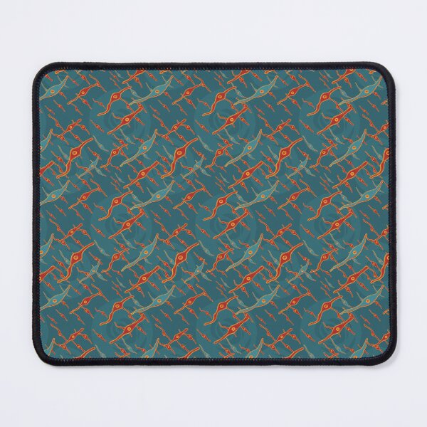 Item preview, Red and Green Lung Tissue Pattern designed and sold by vividbiology.