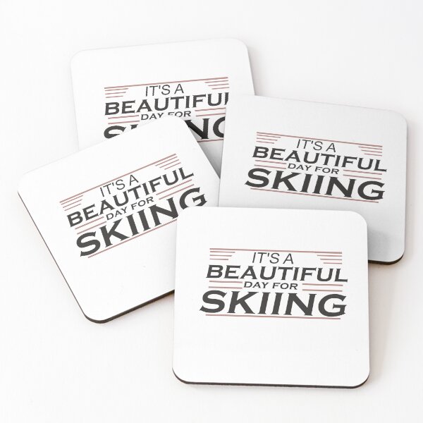 Item preview, Copy of It's a beautiful day for skiing in the mountains  designed and sold by Saisaye.