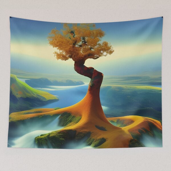 Item preview, Escape to Fantasy: A Magical Surreal Landscape designed and sold by artmanikin.