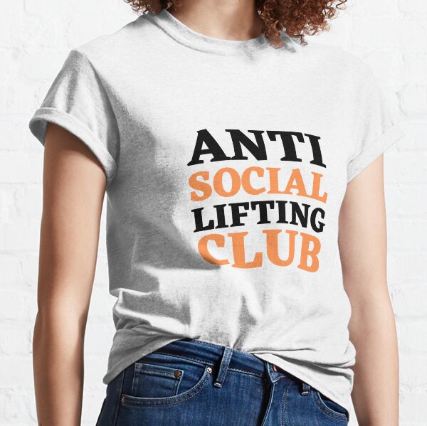 ANTI SOCIAL GYM RATS CLUB Essential T-Shirt by charlyartist