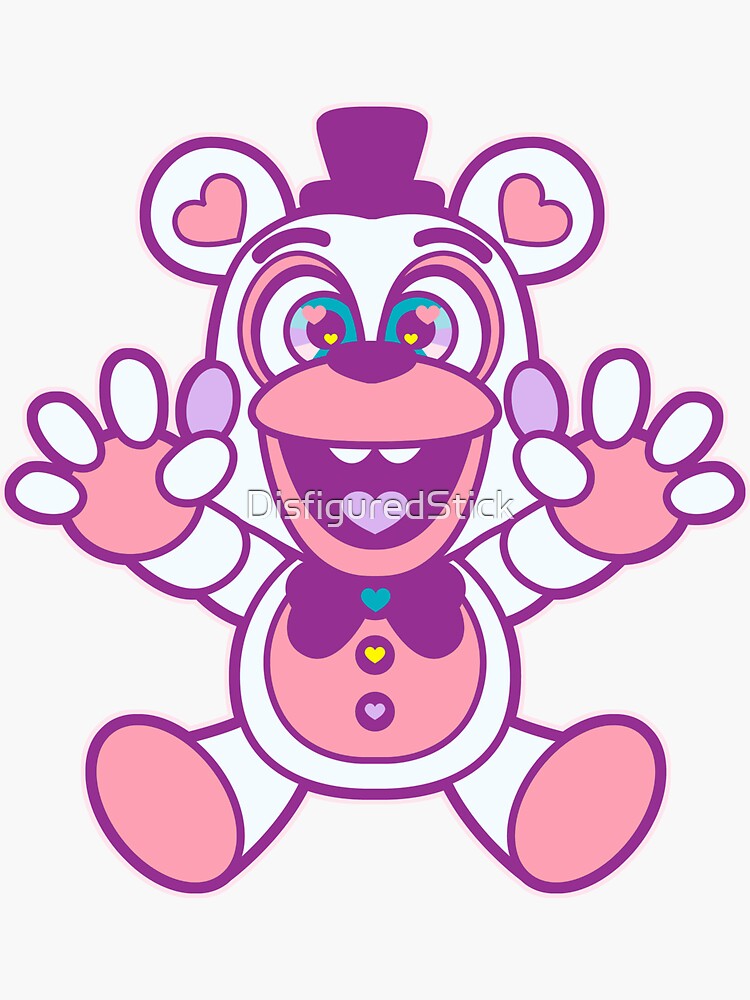 Funtime Chica Sticker for Sale by pastelcandycane