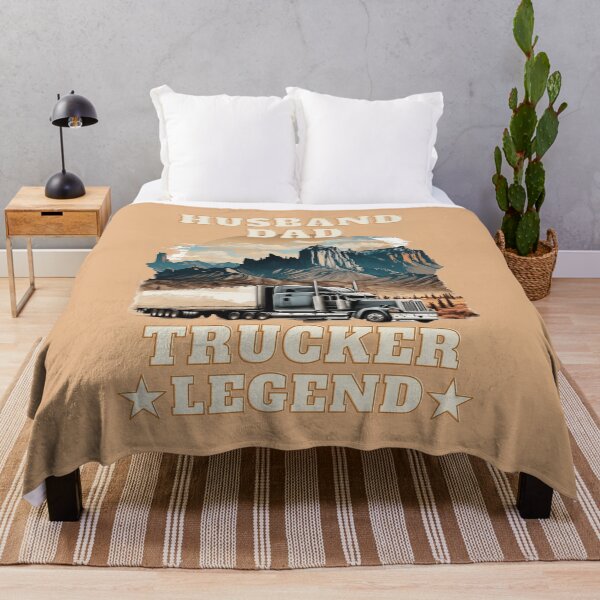 Item preview, Husband Dad Trucker Legend designed and sold by IntoThe-Future.