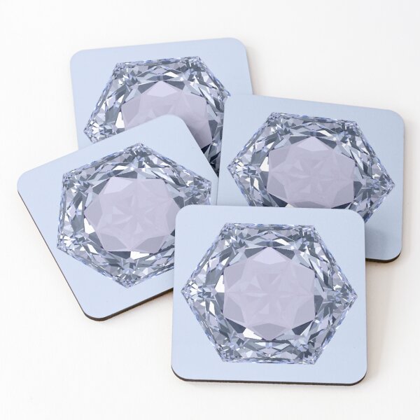 Item preview, Hexagonal Cut Blue Topaz Gemstone designed and sold by Cbusch.