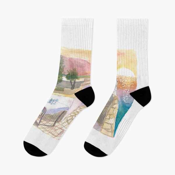 Item preview, Romantic Sunset over the Adriatic Sea on the city walls of Dubrovnik designed and sold by artshop77.
