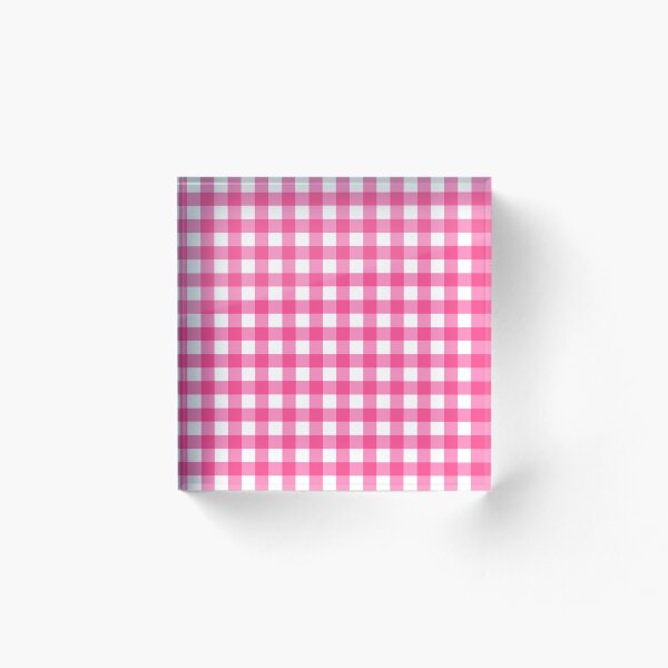 Artikelvorschau, Pink-Gingham-Karo-Muster entworfen und verkauft von Kalite.