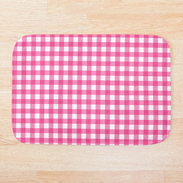 Item preview, Hot Pink Gingham Check Pattern designed and sold by Kalite.