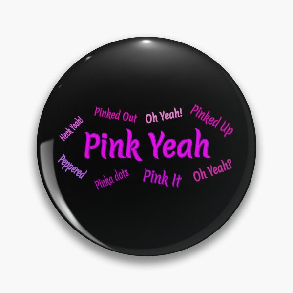 Aperçu de l'œuvre Pack et motif d'autocollants roses ouais créée et vendue par Pink  Yeah.