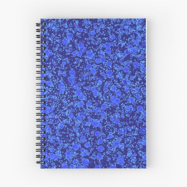 Item preview, Blue Molecule Pattern designed and sold by vividbiology.