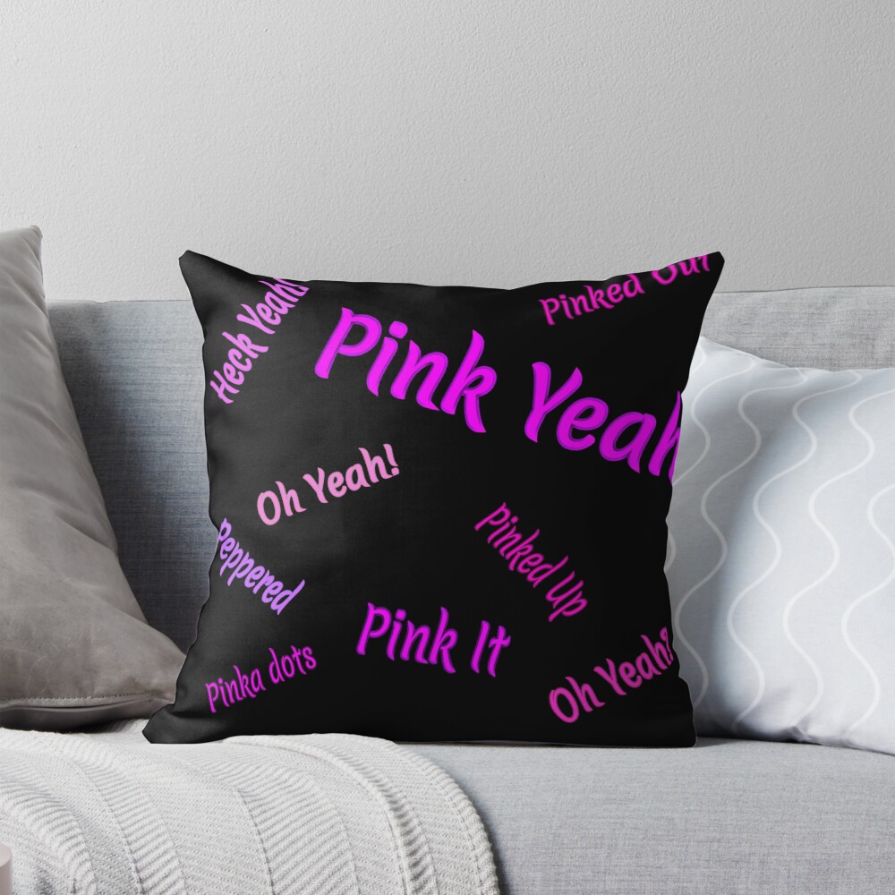 Item preview, Throw Pillow designed and sold by pinkyeah.