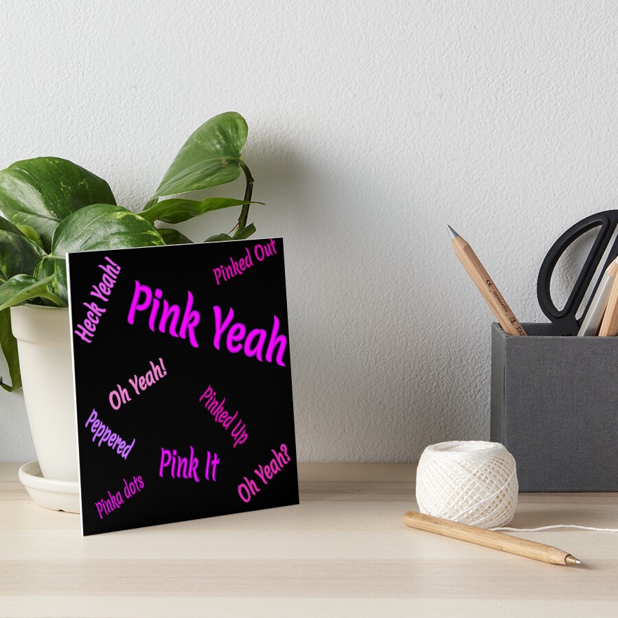 Item preview, Art Board Print designed and sold by pinkyeah.