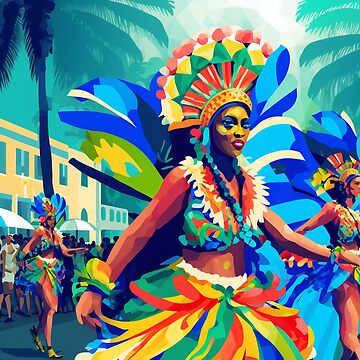 Artwork thumbnail, Carnival of Rio by AI Nspiration