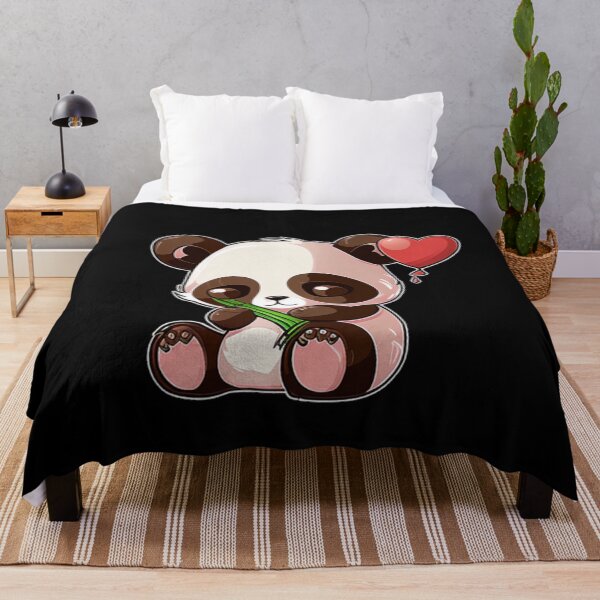 Item preview, Adorable Panda Heart Love Art 2 designed and sold by TheWildFlix.