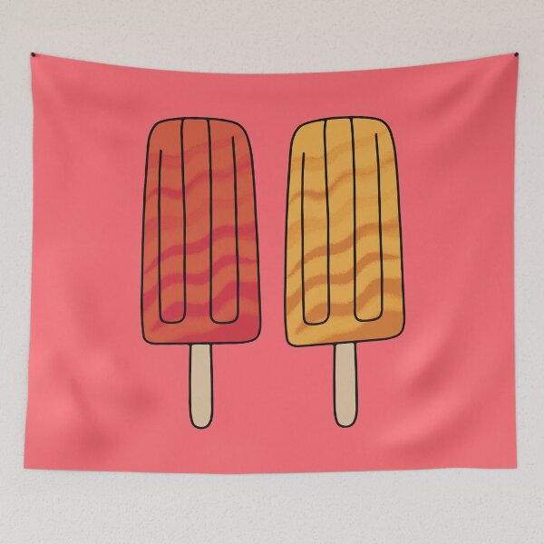Item preview, Summer Popsicle Pair Illustration designed and sold by murialbezanson.