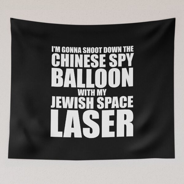 Item preview, I'm Gonna Shoot Down The Chinese Spy Balloon designed and sold by Cat Lady Designs.