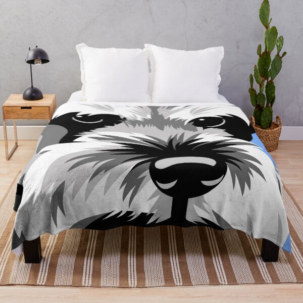 Item preview, Schnauzer Illustration Dog Portrait designed and sold by studioart.