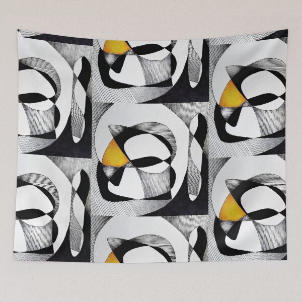 Item preview, COMPOSITION WITH YELLOW 2 (ABSTRACT) designed and sold by Manolo1923.