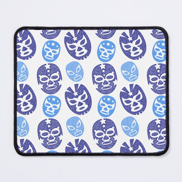 Item preview, Luchador Mask Blue  designed and sold by LotusArtStudio.
