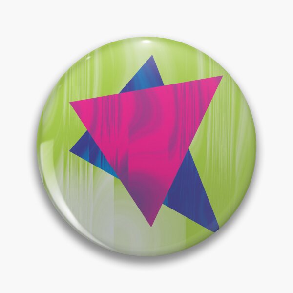 Item preview, Pink and Blue Jewish Star designed and sold by compugraphd.