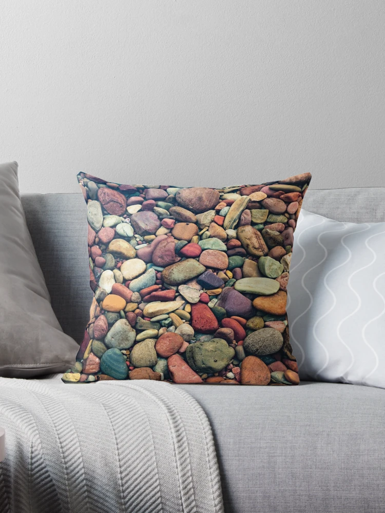 Huge Rock Pillows Living Stones Pillows Living Pillows Pebble Pillows  Christmas Present ( Max Size Light Gray ) 