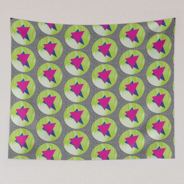 Item preview, Pink and Blue Jewish Star designed and sold by compugraphd.