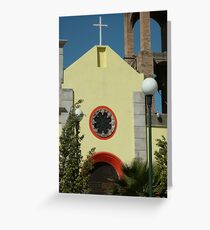 San Blas Church Greeting Card