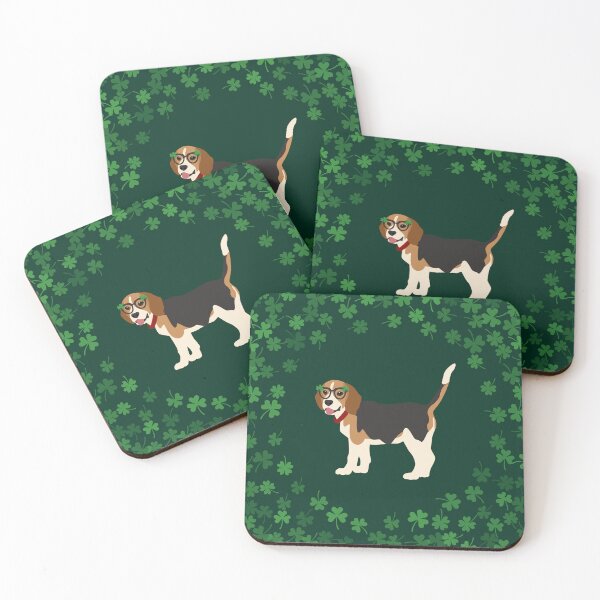 Item preview, Beagle Dog with Saint Patrick's Day Theme designed and sold by SeasonalDogs.