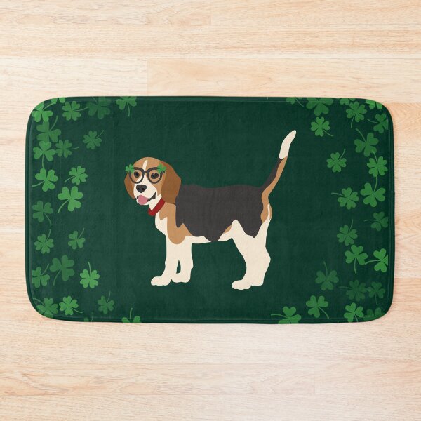 Item preview, Beagle Dog with Saint Patrick's Day Theme designed and sold by SeasonalDogs.