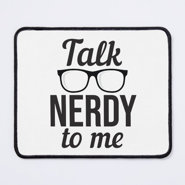 Item preview, Talk Nerdy To Me Geek Cool Glasses Art designed and sold by noteythings.