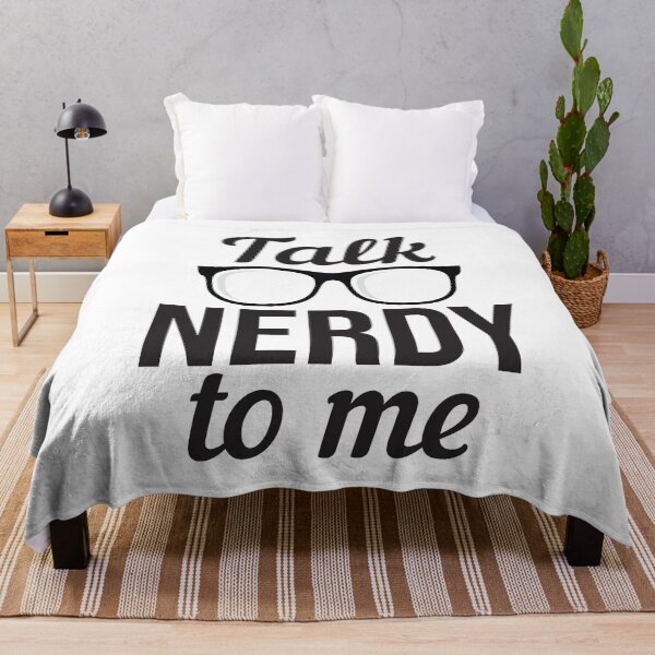 Item preview, Talk Nerdy To Me Geek Cool Glasses Art designed and sold by noteythings.