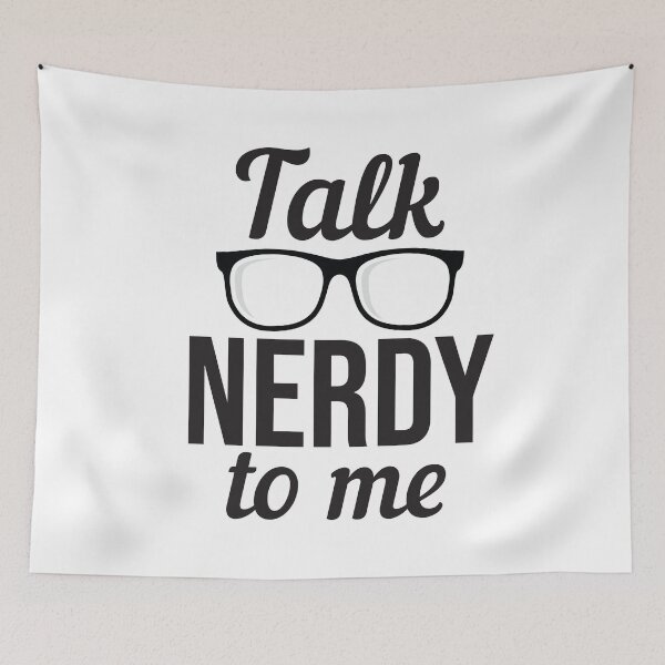 Item preview, Talk Nerdy To Me Geek Cool Glasses Art designed and sold by noteythings.