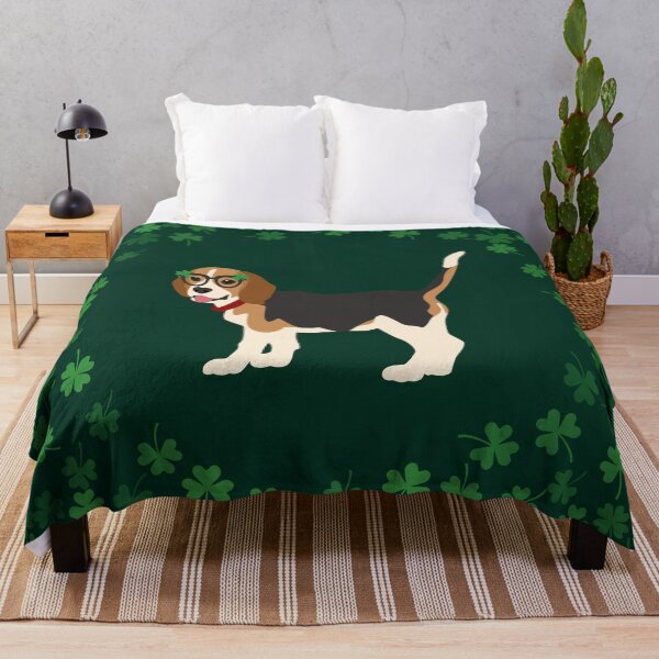 Item preview, Beagle Dog with Saint Patrick's Day Theme designed and sold by SeasonalDogs.