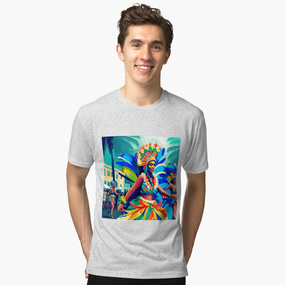 Item preview, Tri-blend T-Shirt designed and sold by AI-nspiration.