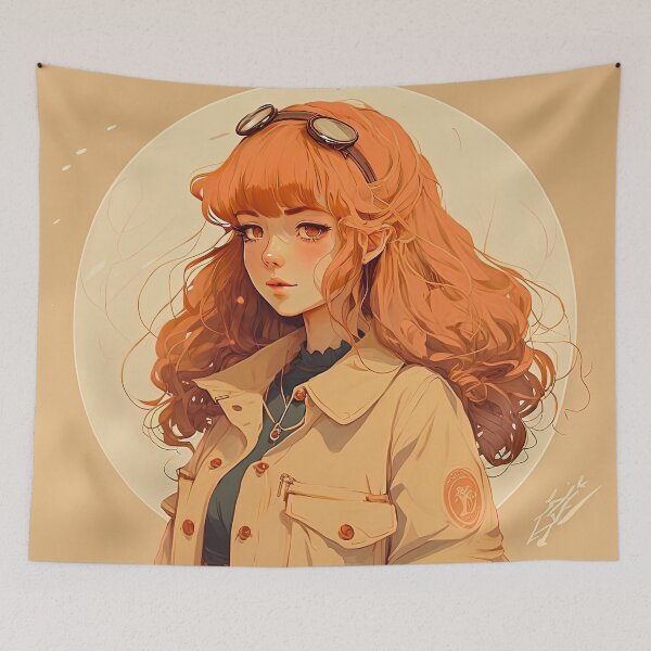 Item preview, stylish anime girl designed and sold by Chillapy.