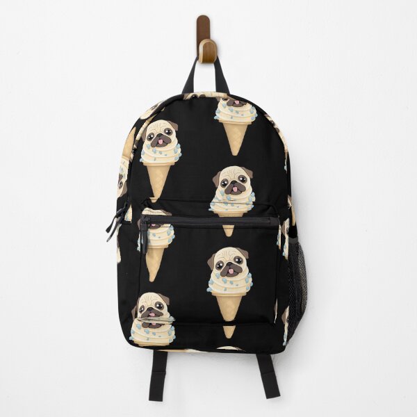Item preview, Cute Pug Ice Cream Cone designed and sold by Mehdi Art.