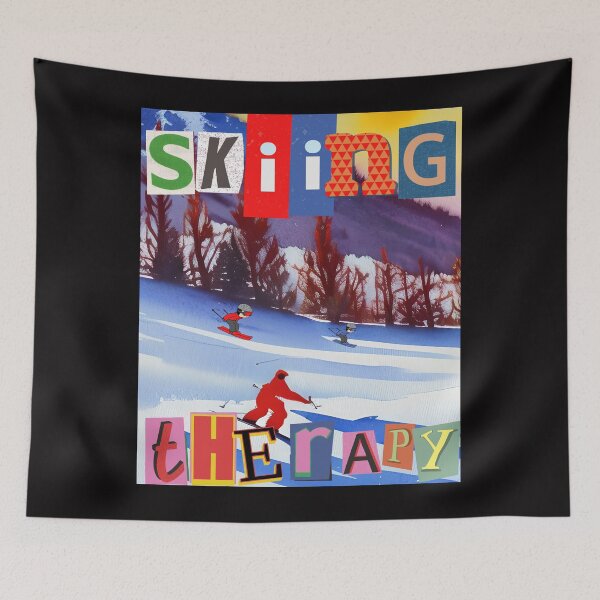 Item preview, SKIING THERAPY designed and sold by starfishstuff.