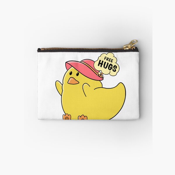 Item preview, good morning hug, cute little awesome duck designed and sold by Design_for_merch.