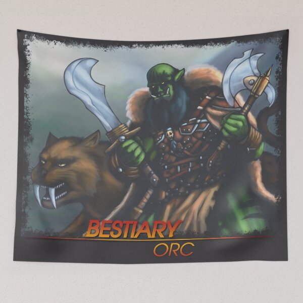 Item preview, Bestiary Orc designed and sold by ivsart.