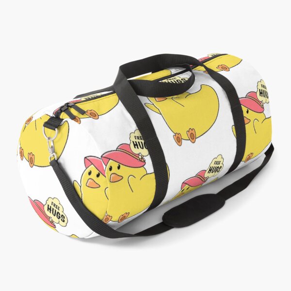 Item preview, good morning hug, cute little awesome duck designed and sold by Design_for_merch.